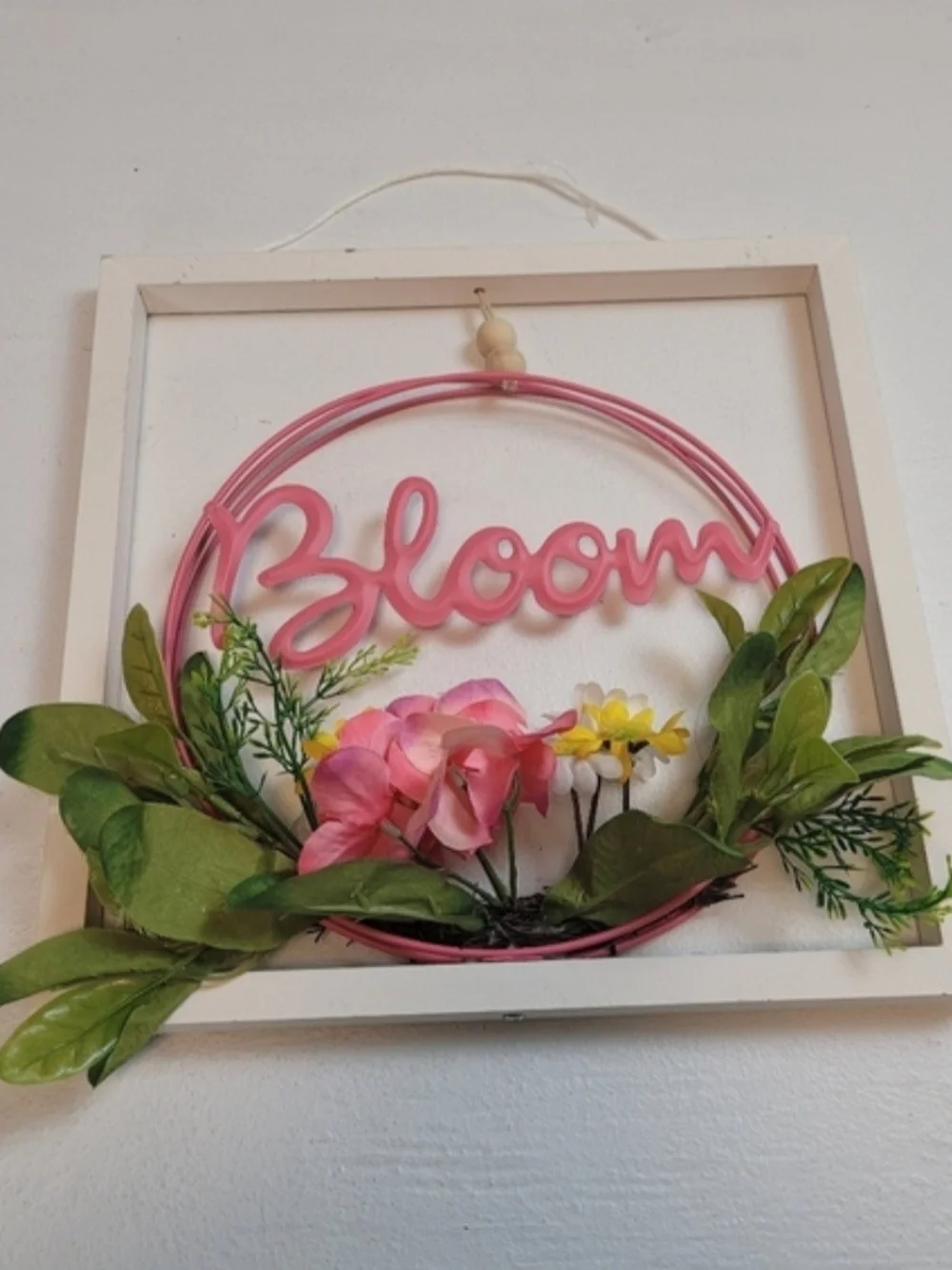 Bloom Pink Floral Wall Decor